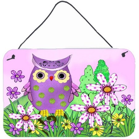 Carolines Treasures Carolines Treasures PJC1096DS812 Who Is Your Friend Owl Wall and Door Hanging Prints PJC1096DS812
